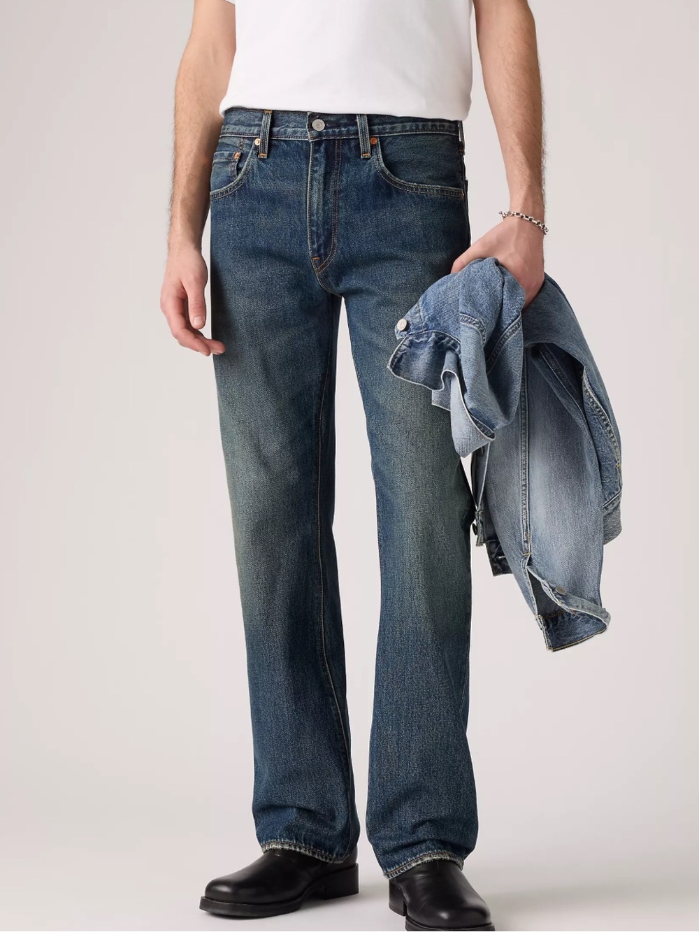 Levi's 517 Men's Bootcut Jeans - NWT - Tough As Boots Dark Wash